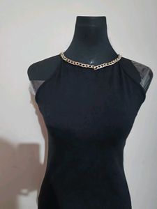 Black Bodycon Mini Dress Fully Stretchable