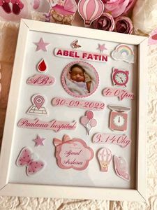 Customized Baby Details Frame