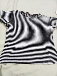 Striped Ribbed T-Shirt