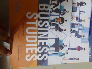 Business Studies Book Class 12