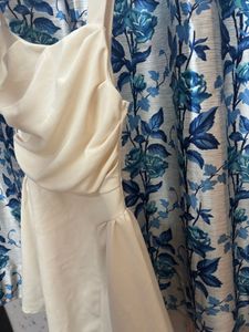 Elegant Cream Mini Dress