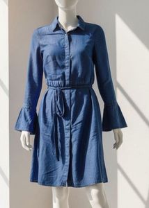 Denim Shirt Dress