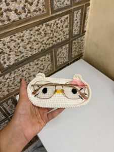 crochet hello kitty tray