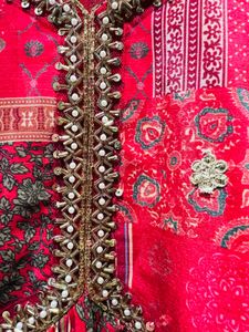 Pink Sharara Suit (brand New)