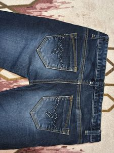 Dark Blue Denim Jeans