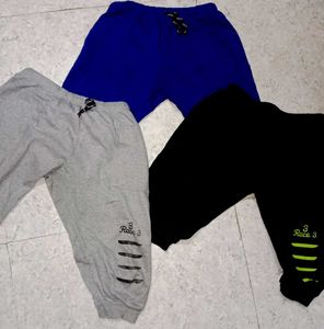 Set Of 3 Boys Trousers