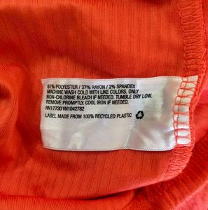 Ava&amp;Viv Slim Fit Short Sleeve Ribbed T Shirt