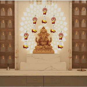 Lotus Shaped Latkan for Door or Puja