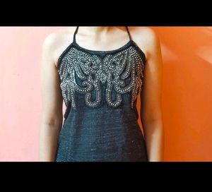 MANGO Embellished Top