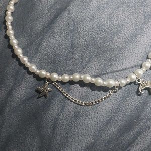 Pearl Charm Necklace