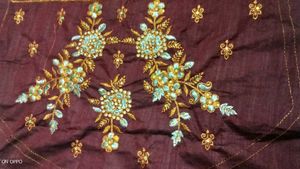 Pink Silk Embroidered Blouse