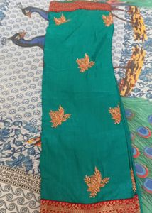 Elegant Green Saree
