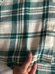 Green Plaid Shirt Unisex