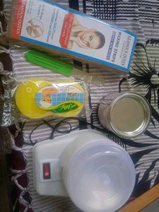 Wax Heater,Wax, Waxing Strips,Cleansing Sponge Etc