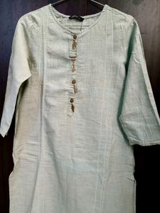 Zudio Green Button-Up Top