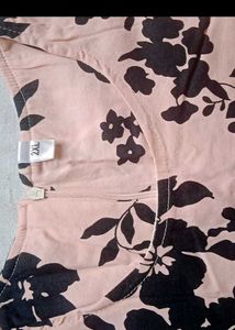 Combo Offer Floral Press With Black Jacket