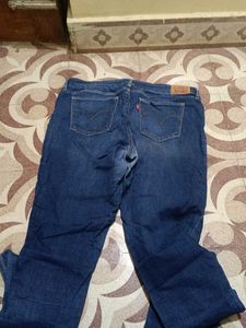 Dark Blue Denim Jeans