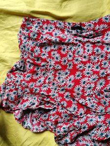 Zara Floral Print Skort