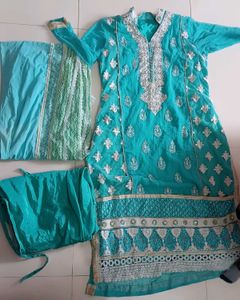 Elegant Embroidered Kurta Set