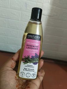 Soulflower Rosemary Lavender Hair Oil