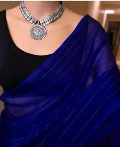 Elegant Maroon Saree