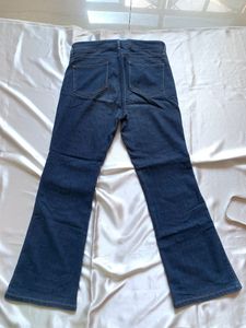 Women Blue Pant Bellbottom Style
