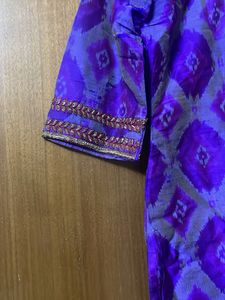 Purple Kurta