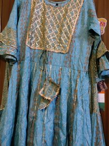 Frock Style Sharara Set