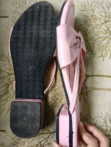 Pink Bow Sandal