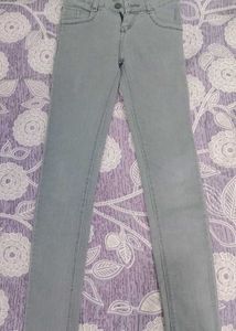 Gray Denim Jeans