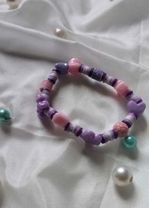 Handcrafted Cute Purple Bracelet
