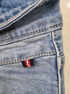 Italian Brand Cantabil Light Wash Denim Jeans