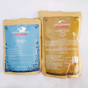 Alps Goodness Indigo &amp; Curry Leaf Powder