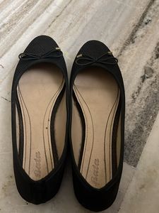 Bata Black Ballerinas