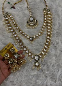 new unused Kundan Jewellery Set