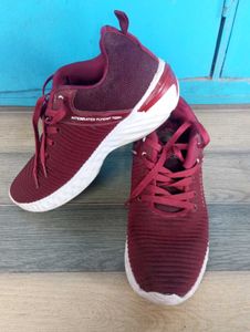 Maroon Casual Sneakers