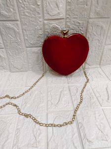 Heart Shape Clutch - New
