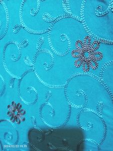 full embroidery work Kurti