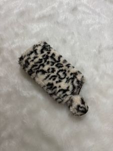 Fuzzy Furr  Leopard Clutch