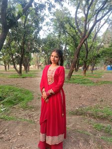3 Peice Gown Plazo And Dupatta