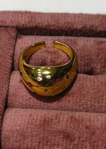 Luna Cubic ZirconiaBubble Wrap Ring