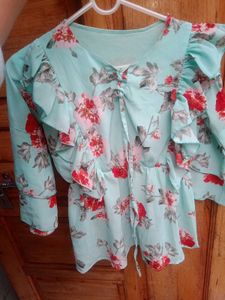 Blossom Breeze Ruffle Top