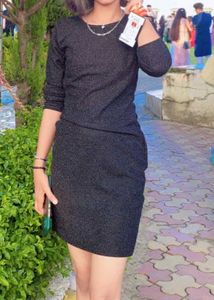 Sparkly Black Party Dress