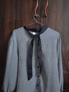 Chic Bow Tie Blouse