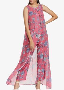 Floral Print Jumpsuit