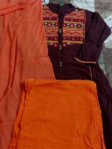 Kurti Set 3 Pcs