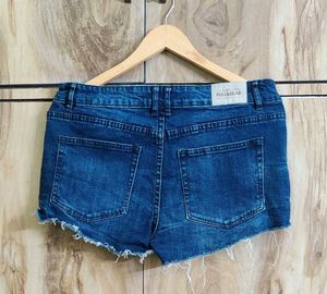 Denim Short Waist Size-28