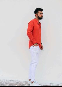 Orange Short Kurta
