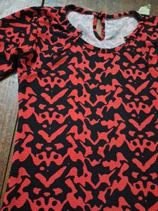Red Casual Top Under 200