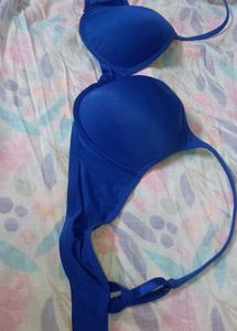 Royal Blue Padded And wired Bra